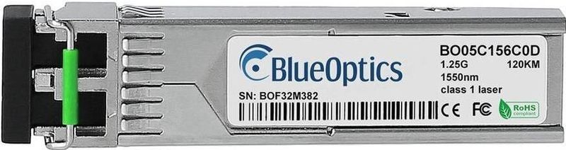 BlueOptics - ONS-SI-GE-ZX Compatibele SFP - Zilver - 1250 Mbit/s