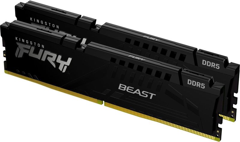 Kingston - FURY Beest - RAM - Zwart - 2 x 32GB - 5200 MHz - DDR5