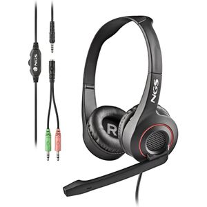 NGS Msx 10 pro (Bedraad), Gaming headset, Zwart