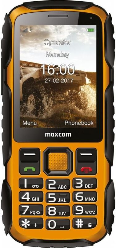 Maxcom - MM920 Mobiele Telefoon - IP67 Waterdicht - 2.8 Inch Scherm - 2MP Camera