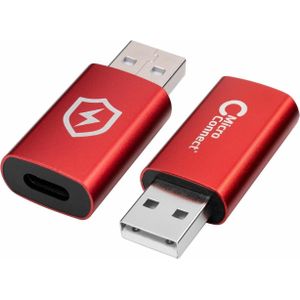 MicroConnect USB-A zu (USB Type-C), Data + Video Adapter, Rood