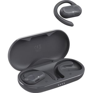 Hama Spirit Open (6 h, Draadloze), Koptelefoon, Zwart