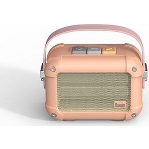 Divoom Macchiato (8 h, Oplaadbare batterij), Bluetooth luidspreker, Roze