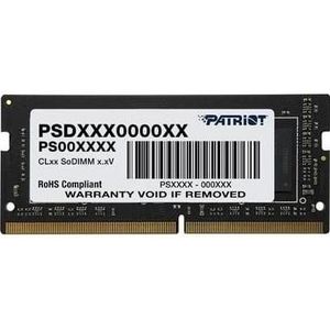 Patriot Signature PSD432G26662S geheugenmodule GB DDR4 (1 x 32GB, 2666 MHz, DDR4 RAM, SO-DIMM), RAM, Zwart
