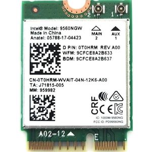 Intel - Dual Band WLAN-AC 9560 - Netwerkkaart - Grijs