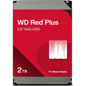 WD Red Plus (2 TB, 3.5", CMR), Harde schijf