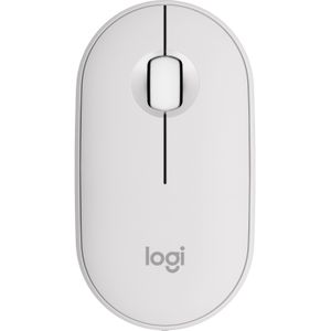 Logitech Pebble 2 M350S (Draadloze), Muis, Wit