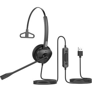 Fanvil HT301-U Kantoorheadset - Zwart - Bedraad - USB-A