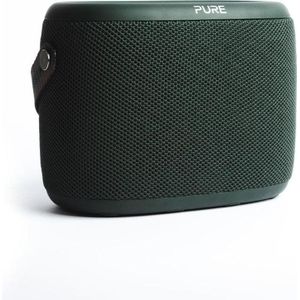 Pure Woodland Bluetooth Luidspreker DAB+/UKW 10W Waterdicht (DAB, FM, DAB+), Radio, Groen