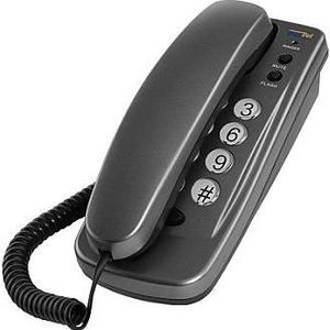 Datel LJ-260 zwarte bureautelefoon, Telefoon, Zwart