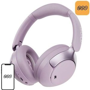 QCY H3 pro ANC wireless headphones (purple) (ANC, Draadloze), Koptelefoon, Paars