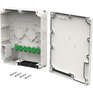 Metz Connect OpDAT MV 12xLC-D APC OS2, Server accessoires, Grijs