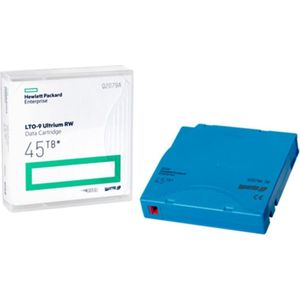 HPE E LTO-9 Ultrium RW 20 Data Cartridges Bibliotheek zonder Koffers (LTO-1 Ultrium, 18000 GB), Patroon