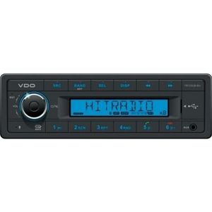 Vdo, Autoradio, TR723UB-BU FM RDS Tuner USB/AUX/BT 24V korte sleuf
