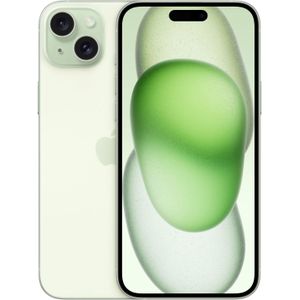 Apple iPhone 15 Plus (256 GB, Groen, 6.70"", SIM + eSIM, 48 Mpx, 5G), Smartphone, Groen