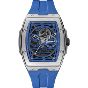 Ingersoll 1892, Horloge, Ingersoll I12308 Challenger, Zilver, Grijs, Blauw, (Analoog horloge)