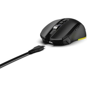 Urage - Reaper 8K - Gaming Muis - Zwart - Bedraad - 11 Programmeerbare Knoppen