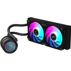 Gigabyte - AORUS WATERFORCE II 240 - Vloeistofkoeler - Zwart - Aluminium, Koper