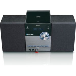 Lenco MC-150 (CD Speler, Bluetooth, 2x 10 W), Stereosysteem, Zwart