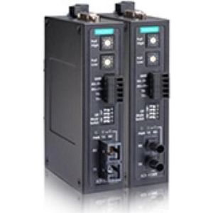 Moxa ICF-1150-S-ST-T - Industriële RS-232422485 naar singlemode glasvezelomvormer, ST-connector, Data converter