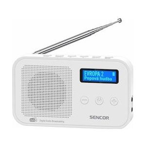 Sencor - SRD 7200 W - Radio - DAB+ - Zwart - Materiaal: Kunststof