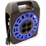 Bachmann - Haspel Kabeldoos - 4x Beschermingscontact - AC230V - 20 m