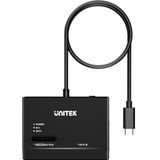 Unitek - USB-C Bridge - Accessoire voor Harde Schijven - Ondersteunt M.2 en SATA