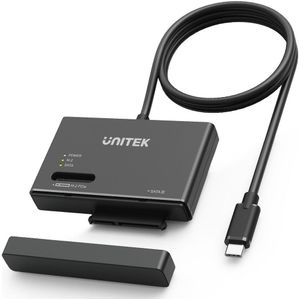 Unitek - USB-C Bridge - Accessoire voor Harde Schijven - Ondersteunt M.2 en SATA