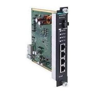 Moxa IM-G7000A-4POE - Gigabit Ethernet PoE interfacemodule met 4 101001000BaseT(X) poorten, -10 tot 60C, Netwerk accessoires