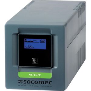 Socomec NETYS PR Mini Tower NPR-1000-MT ononderbreekbare voeding (UPS) Line-Interactive 1 kVA 4 (1 VA, 700 W, Lijninteractief UPS), UPS