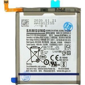 Samsung Li-Ion batterij EB-BG980ABY voor G980F, G981B Galaxy S20, S20 5G, Batterij smartphone