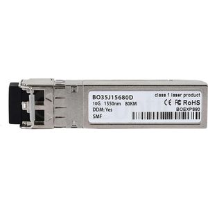 CBO IBM SFP-10G-ZR compatibele BlueOptics SFP+ BO35J15680D, Zendontvangers