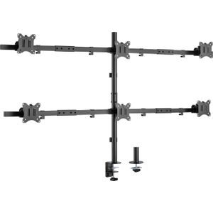 equip Tafelbevestiging 17"-32"/ 6TFT 7kg per stuk 360° (Tabel, 32"), Monitorsteun, Zwart