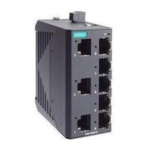 Moxa EDS-2008-EL-M-SC-T - Onbeheerde Fast Ethernet-switch met 7 10/100BaseT(X)-poorten, Netwerkschakelaar