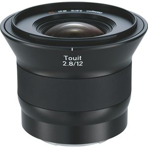 Zeiss Touit 12mm, f/2.8 (Sony E, APS-C / DX), Objectief, Zwart
