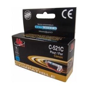 Print, Inkt, Printer accessories Uprint Tintes kārtridžs UPrint Canon CLI-521C Cyan