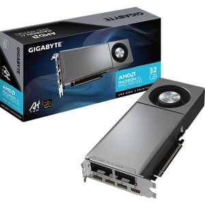 Gigabyte AI TOP Rev 1 Grafikkarte Radeon PRO R9700 32 GB GDDR6 PCIe 5.0 x16 3 x DisplayPort HDMI (32 GB), Videokaart