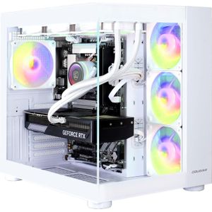 Hyrican Cougar FV150 WT 7512 Core Ultra 5 245KF WAK 32GB DDR5 1TB SSD RTX 5060Ti Win11 (1000 GB, 32 GB, GeForce RTX 5060 Ti), PC, Wit