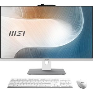 MSI - Modern AM242P 1M-1872AT - All-in-One PC - Wit - 23.8 inch - 16 GB RAM - 512 GB SSD - Windows 11 Home