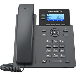 Grandstream IP-telefoon GRP2602W incl. voedingseenheid, Telefoon, Zwart