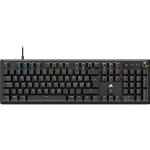 Corsair (CH-910971E-IT) (IT, Bedraad), Toetsenbord, Zwart