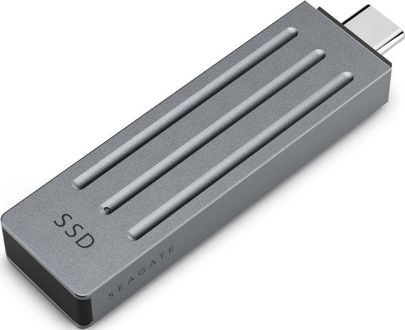 Seagate STMX2000400 Thunderbolt technologie 1 TB USB Type-C 3.2 Gen 2 (3.1 Gen 2) Grijs