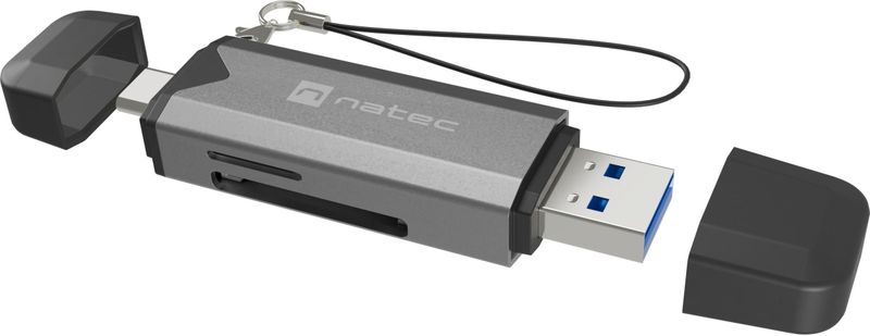 Genesis - NCZ-2262 - Geheugenkaartlezer - Zwart - USB 3.1