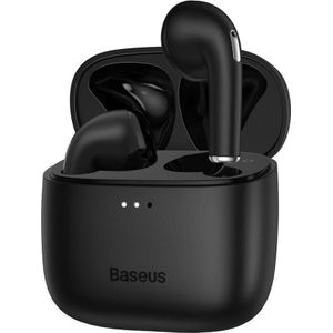 Baseus Beveiligde Bowie E8 TWS - Beveiligingssoftware (30 h, Draadloze), Koptelefoon, Zwart