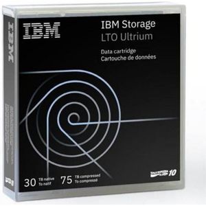 IBM LTO10 30/75TB (LTO, 30000 GB), Patroon