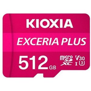 Kioxia - Exceria Plus - microSDXC Geheugenkaart - 512 GB - Hoge Snelheid