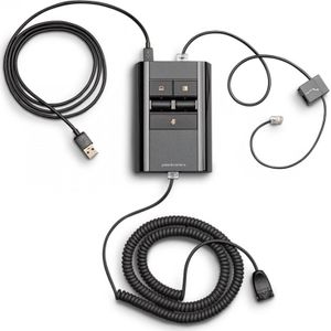Poly MDA524 - Handset-/Computer-/Headset-Schakelaar - QD-Aansluiting - Compact