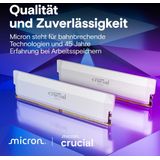 Crucial - Pro RAM - DDR5 - 64 GB Kit - 6000 MHz - Wit
