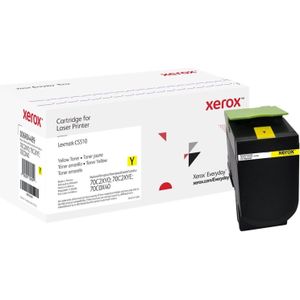 Xerox, Toner, Everyday Toner Jaune compatible avec Lexmark 70C2XY0 70C2XYE 70C0X40, 4000 pagina's, Jaune, 1 (Y)
