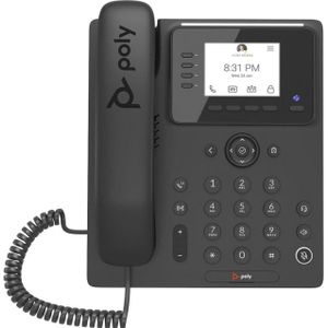 Poly Ccx 350 Ip telefoon Zwart Lcd, Telefoon